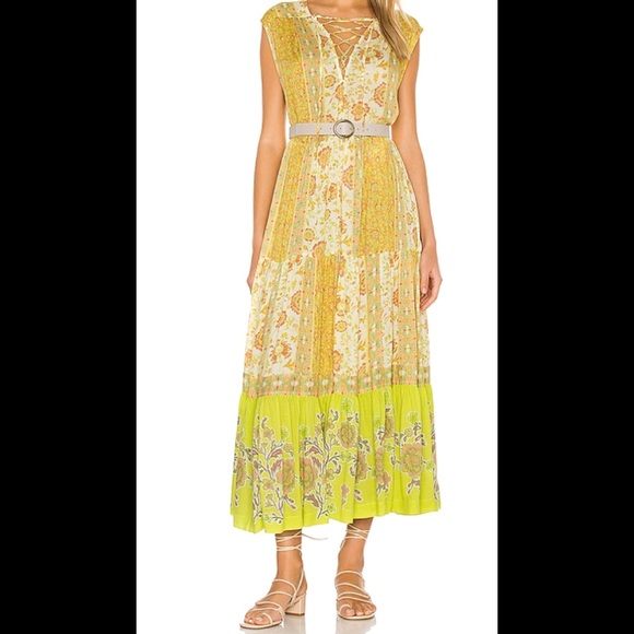 Free People Hanalei Bay Lace-up Midi Dress - Picture 5 of 13